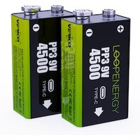 Verico Loop Energy 2-Pack 9V Block-Akku Li-Ion 500 mAh