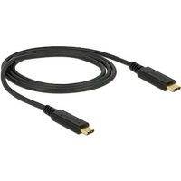 Delock USB 3.1 Gen 2 (10 Gbps) Kabel Type-C zu Type-C 1 m PD 3 A E-Marker