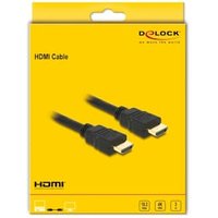 Delock Kabel High Speed HDMI mit Ethernet – HDMI A Stecker  HDMI Stecker 4K 3m