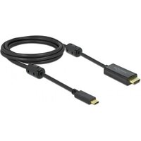 Delock Aktives USB Type-C™ zu HDMI Kabel (DP Alt Mode) 4K 60 Hz 2 m