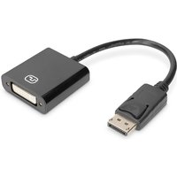 DIGITUS Aktiver DisplayPort Adapter DP auf DVI M/F