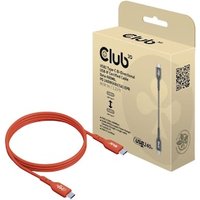 Club 3D USB 2.0 Typ-C Kabel Bidirektional USB-IF 480Mb PD 240W St./St. 1m orange