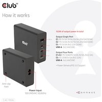 Club 3D Reise Ladegerät PPS 132W GAN