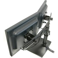 Ergotron DS100 Standfuß für zwei Monitore horizontal angeordnet