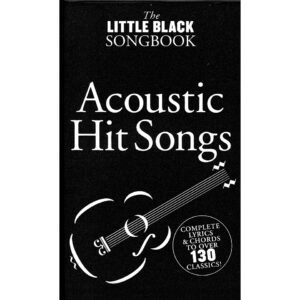 Music Sales The Little Black Songbook - Acoustic Hit Songs Songbook