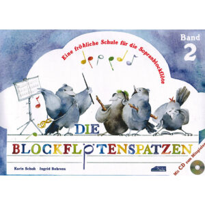 Schuh Die Blockflötenspatzen Bd.2 Lehrbuch