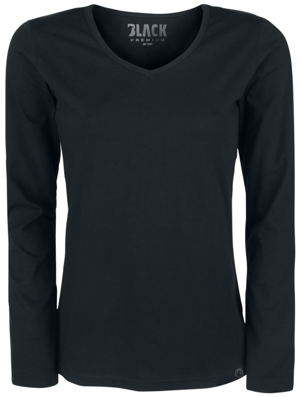 Black Premium by EMP Langarmshirt - Doppelpack Longsleeve - S bis 5XL - für Damen - Größe M - schwarz – Bild 2