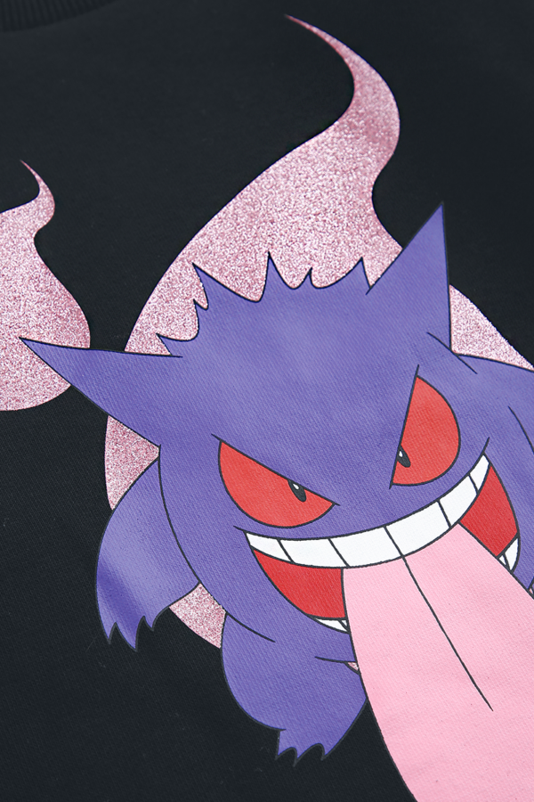 Pokémon - Gaming Sweatshirt für Kinder - Kids - Gengar - für Mädchen - schwarz  - EMP exklusives Merchandise! – Bild 2