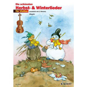 Schott Die schönsten Herbst- und Winterlieder Notenbuch