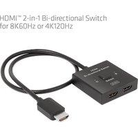 Club 3D HDMI 2-in-1 bidirektionaler Switch 0