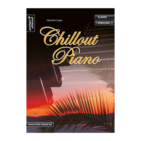 Artist Ahead Chillout Piano Notenbuch