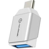 ALOGIC Ultra-Mini-USB-C auf USB-A Adapter silber