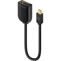 ALOGIC Mini-DisplayPort zu DisplayPort Adapter 15cm schwarz