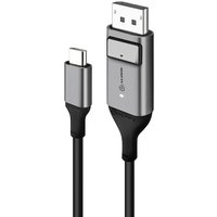 ALOGIC USB-C-Kabel (männlich) auf Displayport (männlich) 1m grau