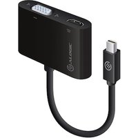 ALOGIC 2-in-1-Mini DisplayPort auf HDMI/VGA-Adapter Stecker auf 2 Buchsen