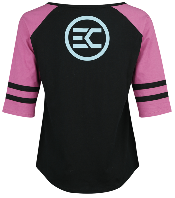 Electric Callboy Langarmshirt - EMP Signature Collection - M bis L - für Damen - Größe M - schwarz/pink  - EMP exklusives Merchandise! – Bild 2