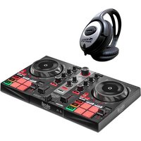 HERCULES DJ Controller Hercules DJ Control Inpulse 200 MK2 mit Kopfhörer