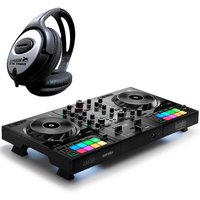 HERCULES DJ Controller Hercules DJ Control Inpulse 500 mit Kopfhörer