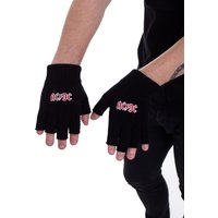 AC/DC - Logo - Handschuhe -  Schwarz - Onesize - 100% Polyacryl