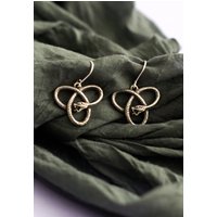 Alchemy England - Eve's Triquetra Silver - Ohrringe -  Grau - Onesize - Zinn