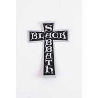 Black Sabbath - Cross Logo Cut Out - Aufnäher