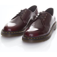 Dr. Martens - Vegan 1461 Cherry Red Oxford Rub Off - Schuhe -  Weinrot - 44UK9