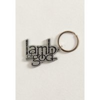 Lamb Of God - Logo - Schlüsselanhänger -  Grau - Onesize - Metallll