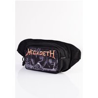 Megadeth - Rust In Peace - Gürteltasche -  Schwarz - Onesize - 100% Polyester