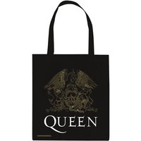 Queen - Crest - Stoffbeutel -  Schwarz - Onesize - 100% Baumwolle