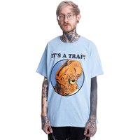 Star Wars - It’s A Trap Blue - T-Shirt -  Blau - XX-Large - 100% Baumwolle