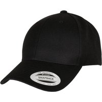 Urban Classics - Premium Curved Visor Black - Cap -  Schwarz - Onesize - 80% Polyacryl