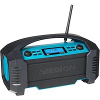 Medion MD 43320 DAB+ Baustellen-Radio blau / schwarz