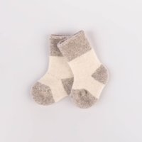 Warme Babysocken aus 100% Wolle