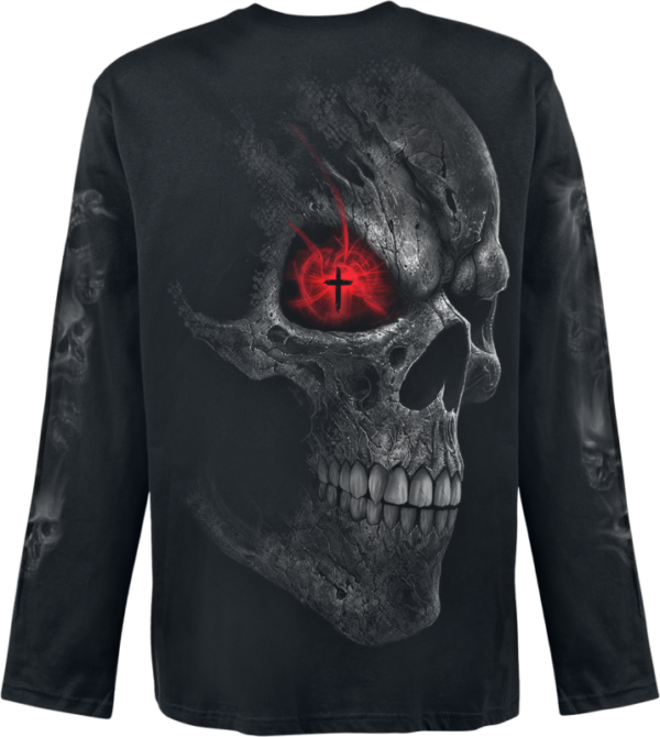 Spiral Langarmshirt - Death Stare - M bis XXL - für Männer - Größe XXL - schwarz – Bild 2