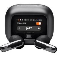 JBL Live Flex 3 - Kabelloser In-Ear Noise Cancelling Kopfhörer mit Smart Charging Case - Schwarz