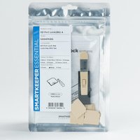 SMARTKEEPER ESSENTIAL / 4 x SD Port Blockers with 1 x Lock Key Micro / beige