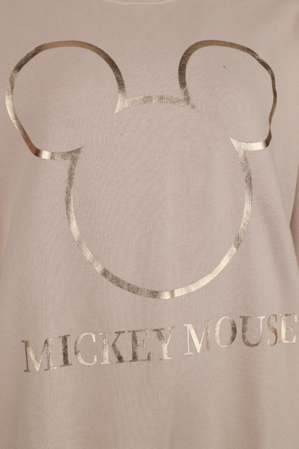 Micky Maus - Disney Sweatshirt - Mickey Mouse - Oversize Sweatshirt - S bis XL - für Damen - Größe L - rosa  - Lizenzierter Fanartikel – Bild 2