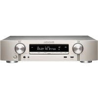 Marantz NR1510 5.2 AV Receiver 4K AirPlay WLAN BT Spotify Heos - Silb./Gold slim