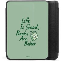 tolino shine / shine color - Tasche Slim - Life Is Good - Books Are Better