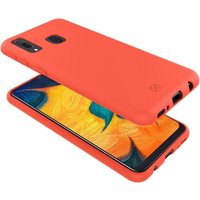 Celly Fall geeignet für Samsung Galaxy A40 - TPU Back Cover - Orange