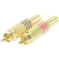 HQ-Power RCA-Stecker - 2 x männlich