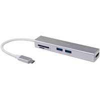 EQUIP 133480 3-in-1-USB-C-Multifunktions-Adapter