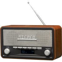 Denver DAB-Radio - Retro-Radio - DAB+/ FM-Radio - Bluetooth - Holz