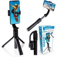 Grundig Gimbal Stabilisator - Selfie Stick - mit Stativ - Automatischer Selfie Stick - Vlogs und Action Bilder