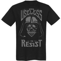 Star Wars Useless To Resist Herren T-Shirt schwarz