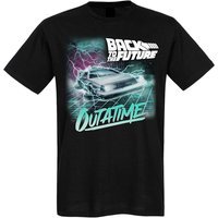 Back To The Future Outatime Herren T-Shirt schwarz