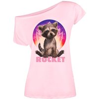 Guardians of the Galaxy Cute Rocket Herren Loose-Shirt lightpink