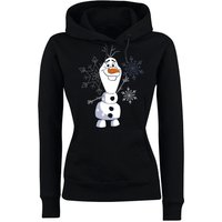 Frozen - Die Eiskönigin Warm Hugs Damen Kapuzensweatshirt schwarz