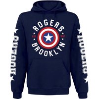 Captain America Roger Herren Kapuzensweatshirt dunkelblau