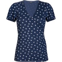 Vive Maria Mer D'Été Damen Wickelshirt blau allover